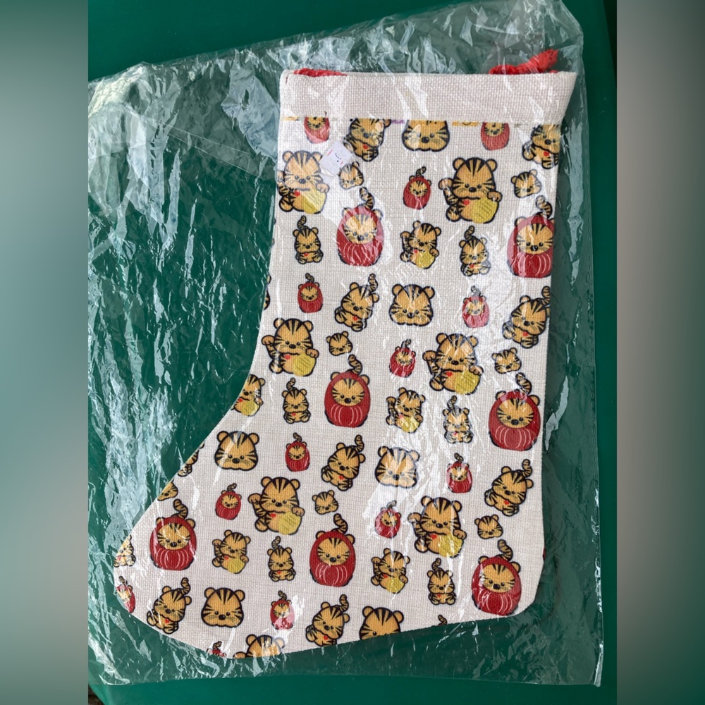 New Stocking with draw string opening.